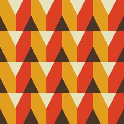 Vintage colorful abstract geometric shape seamless pattern background. Use for fabric, interior decoration elements, wrapping.