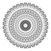 patrón oriental mandala. elementos de diseño vector