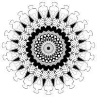 Mandala oriental pattern. Design elements vector