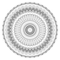 Mandala oriental pattern round elements vector