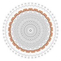 Mandala. Decorative round ornament in oriental style vector