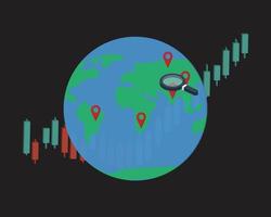 Emerging Market Stocks to Buy for long term investment vector