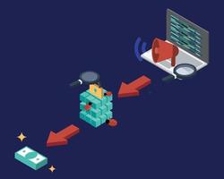 Bug bounty program is an offer for hackers or developers to receive compensation for reporting bugs, security exploits and vulnerabilities vector