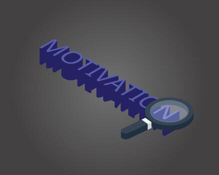 way to find motivation in life after you burnout vector