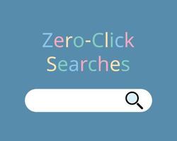 Zero Click Searches or no click searches are queries in search engine results page to show the answer vector