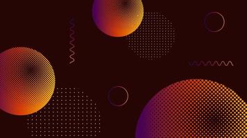 Modern abstract geometric halftone  vector background