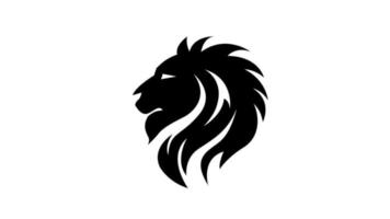 Ilustración de vector de concepto de logotipo de cabeza de león