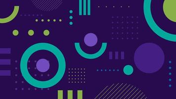 Modern abstract geometric shape colorful vector background