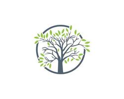 Tree Logo design-tree vector icon design