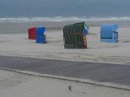 at the beach of Juist island photo