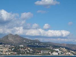 the city of Malaga in Spain photo