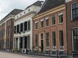 Zutphen at the river Ijssel in the netherlands photo