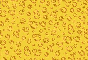 Bubbles seamless pattern. Beer texture vector illustration. Fizzy water background, abstract soda wallpaper