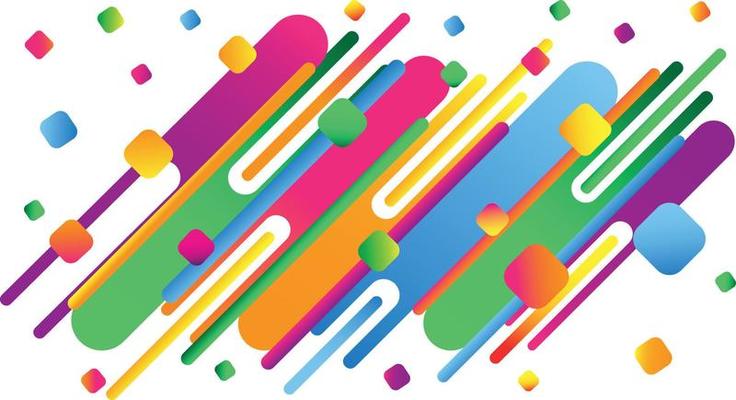 bright background for websites, social networks, screens