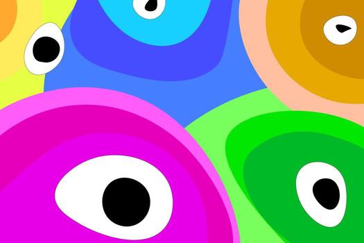 abstract flat color background vector