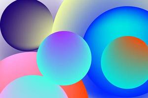 abstract background with gradient vector