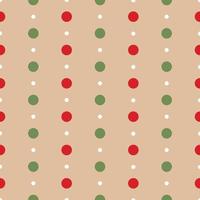 Illustrator vector of Christmas theme dots wallpaper background,seamless christmas theme polka dots