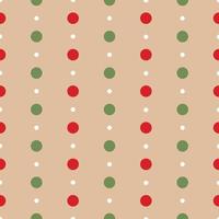 Illustrator vector of Christmas theme dots wallpaper background,seamless christmas theme polka dots