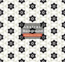Abstract geometric seamless pattern background vector