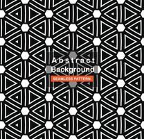Abstract geometric seamless pattern background vector