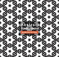 Abstract geometric seamless pattern background vector