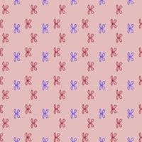 The pattern is made of shapes geometric pink blue background vector