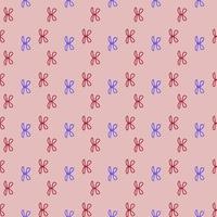 The pattern is made of shapes geometric pink blue background vector