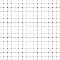 Seamless pattern with dots and squares.Grid on a white background. Paper for taking notes.Vector illustration.Texture or wallpaper.Geometric concept.Graphic background connectivity. vector