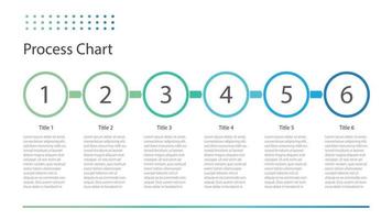 Process chart. Steps chart vector