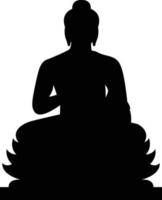 Happy Buddha Purnima - Lord Buddha creative design, banner, poster, flyer. vector