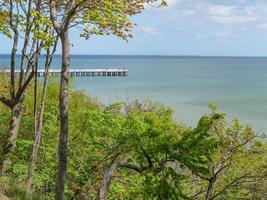 the baltic sea near gdansk in poland photo