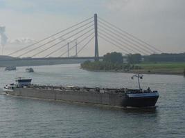 the rhine river in germany photo