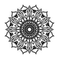 Hand drawn mandala. decoration in ethnic oriental  doodle ornament. vector