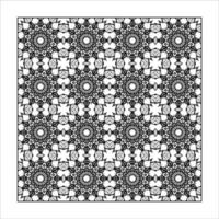 Seamless pattern floral ornament. vector