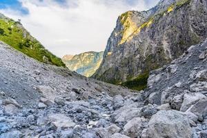 Mountains valley near Koenigssee, Konigsee, Berchtesgaden National Park, Bavaria, Germany. photo