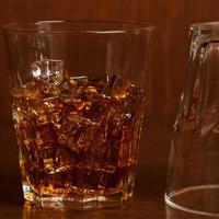 Glasses with whiskey photo