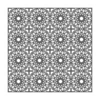 Seamless pattern floral ornament, vector
