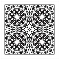 seamless pattern floral ornament. vector