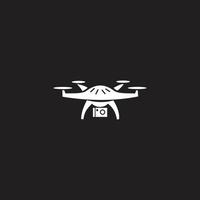 icono de dron. ilustración de elemento simple. diseño de símbolo de concepto de drone. se puede utilizar para web y móvil. vector
