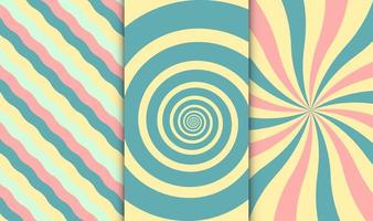 Retro backgrounds Free Vector