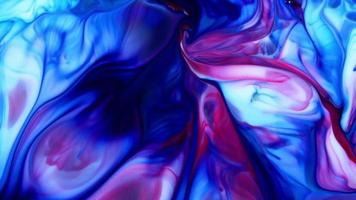 Fondo de pintura líquida de colores abstractos con textura video