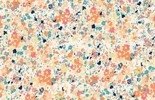 Floral liberty pattern. Plant background for fashion, tapestries, prints. Modern floral design perfect for fashion and decoration vector