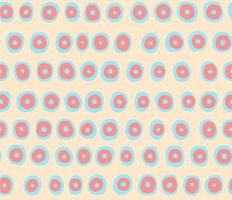 Surface design with organic dots. Handmade dots pattern in pretty colors. Perfect for textiles and decoration vector