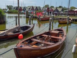 ahrenshoop en el mar báltico en alemania foto