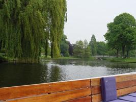 Leiden city in the netherlands photo