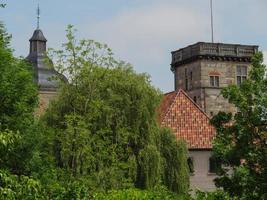 la ciudad de steinfurt en el muensterland alemán foto