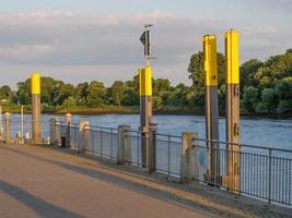 bremen at the weser river in germany photo