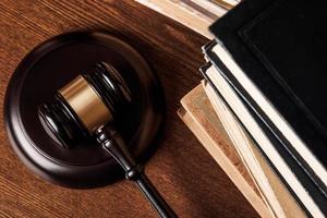 Gavel and books photo