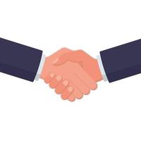 Handshake icon. Shake hands, agreement, good deal, partnership concepts. Premium quality. vector