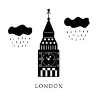 European capitals, London city vector